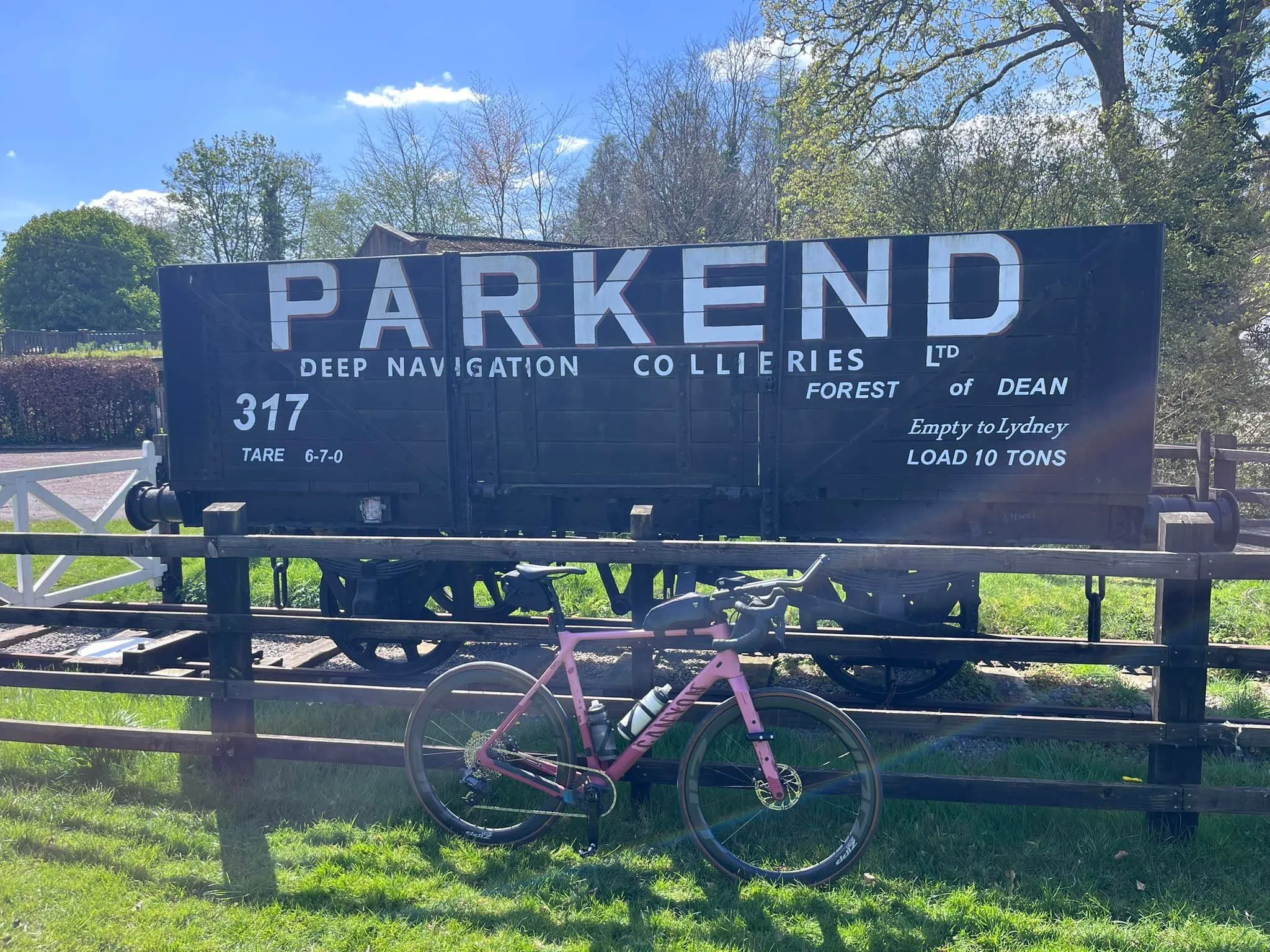 Bike at Parkend