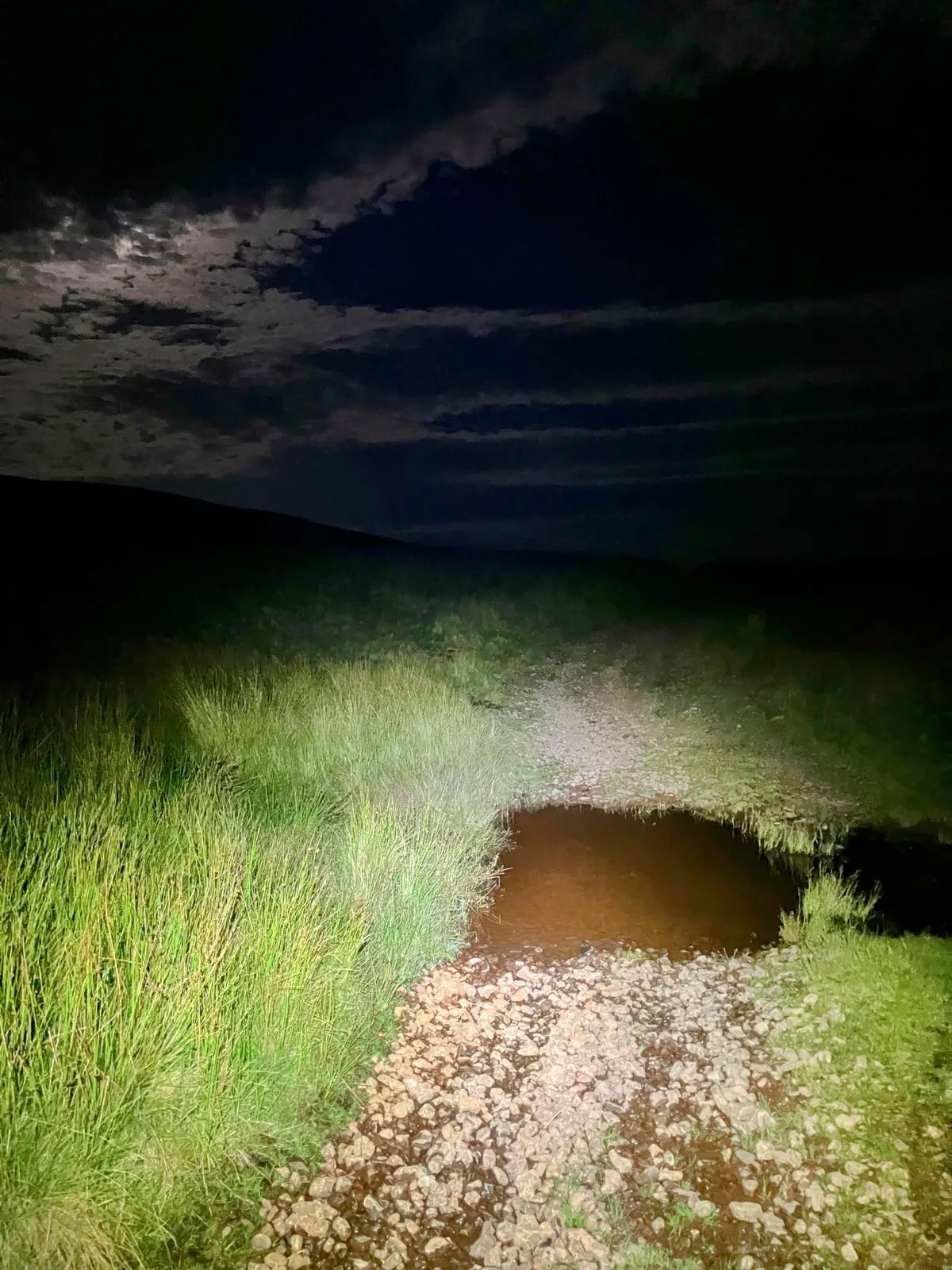 Sarn Helen - this section was clear enough to ride