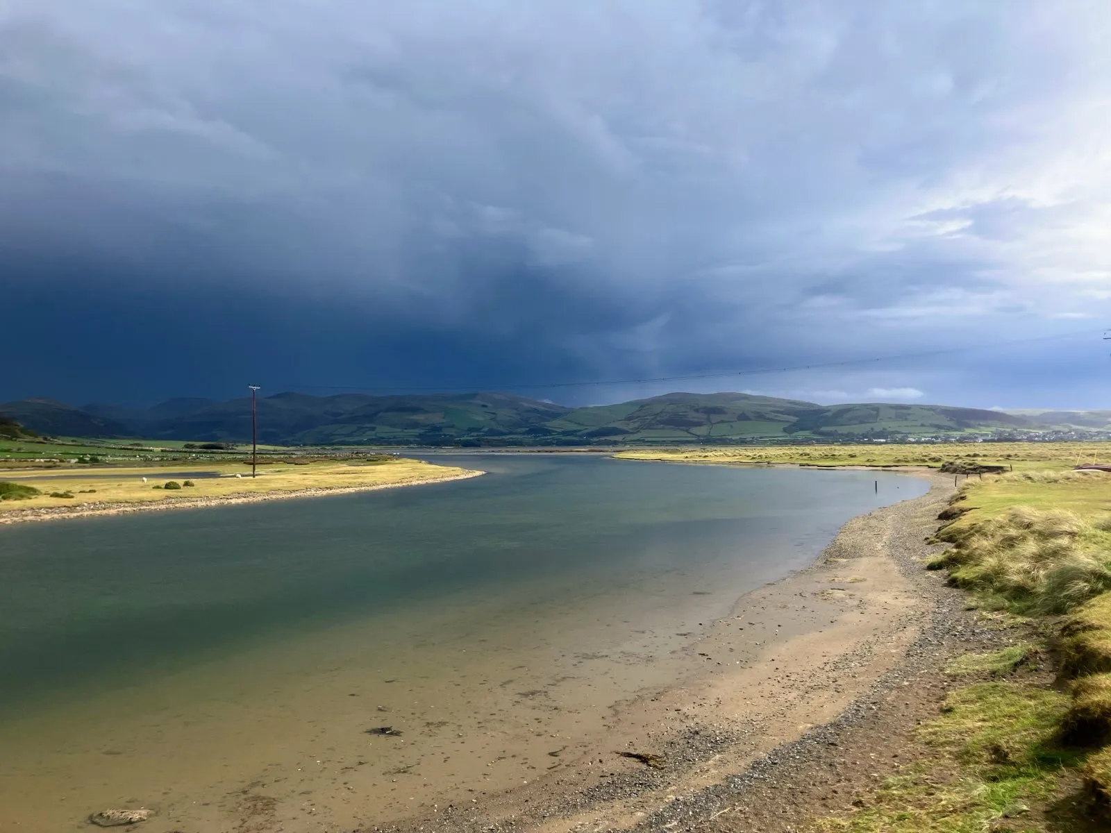 Black skies above Twywn - I couldn’t escape them forever!