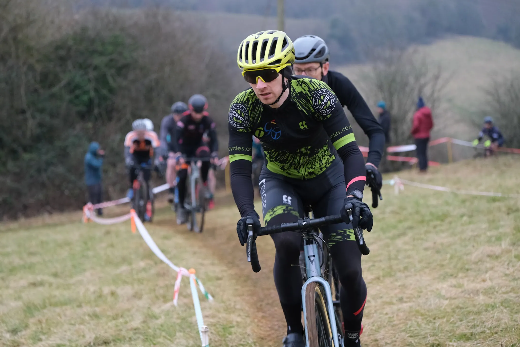 Start of a CX race